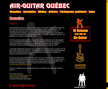 Air Guitar Québec