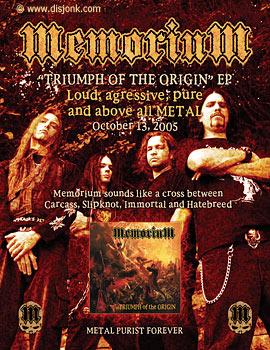 Affiche promotionnel metal