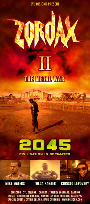 Zordax 2 : The Metal War post apocalyptic short film